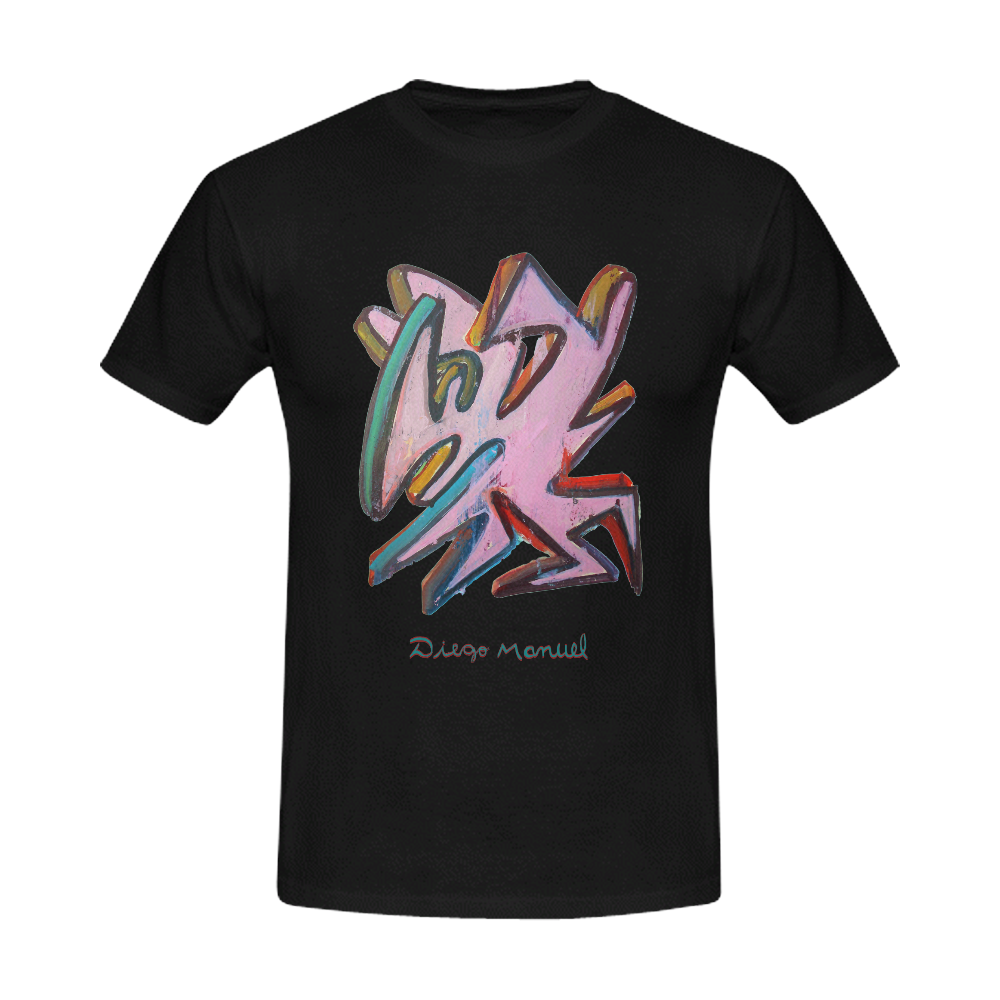graffiti-real-7 Men's T-Shirt in USA Size (Front Printing Only)