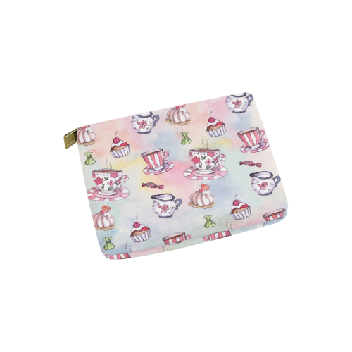 Coffee and sweeets Carry-All Pouch 6''x5''