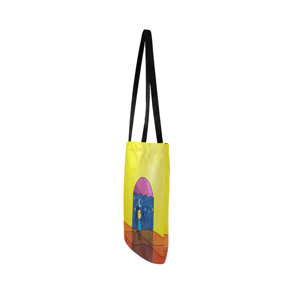 We Only Come Out At Night Reusable Shopping Bag Model 1660 (Two sides)