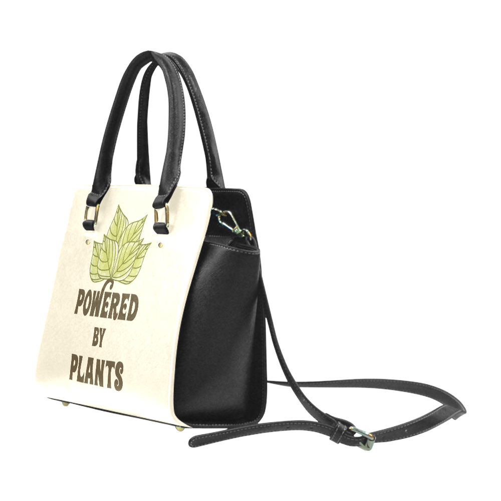 Powered by Plants (vegan) Classic Shoulder Handbag (Model 1653)