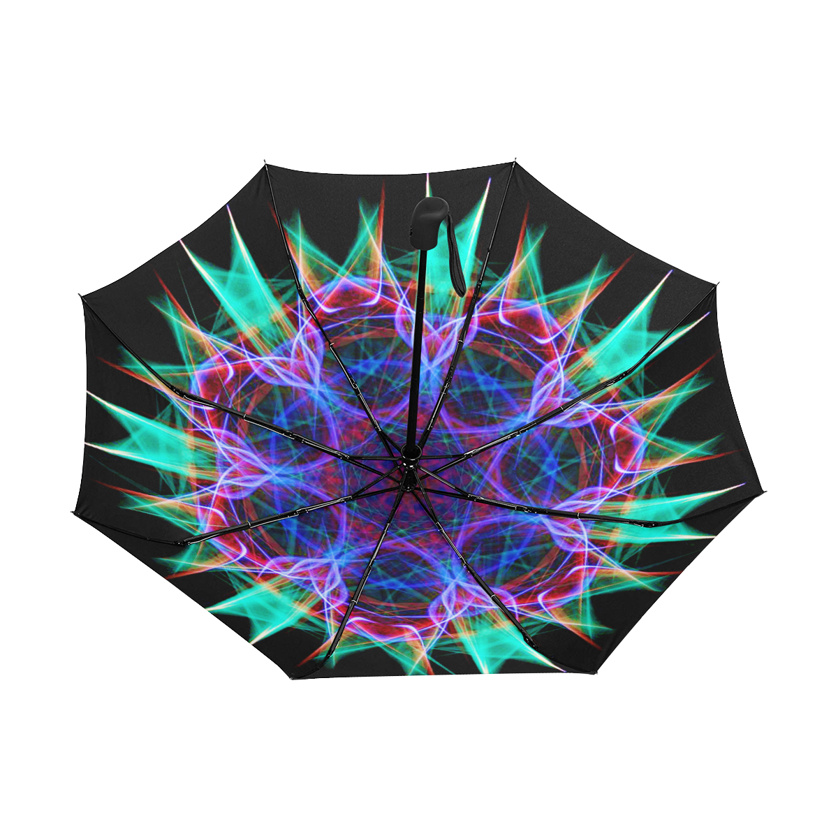 Get lost in my kaleidoscope Anti-UV Auto-Foldable Umbrella (Underside Printing) (U06)