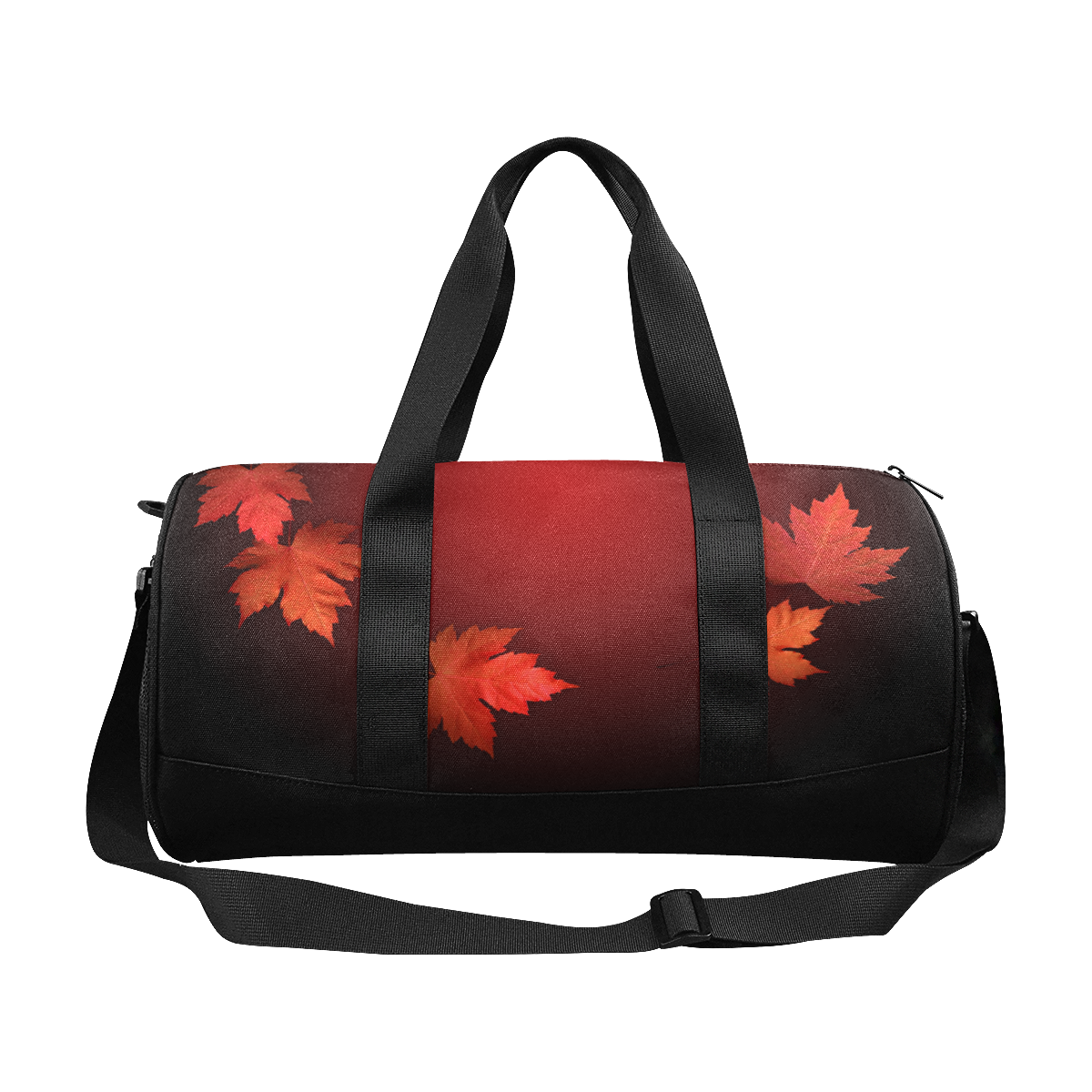 Autumn Leaves Gym Bag Canada Maple Leaf Duffle Bag (Model 1679)