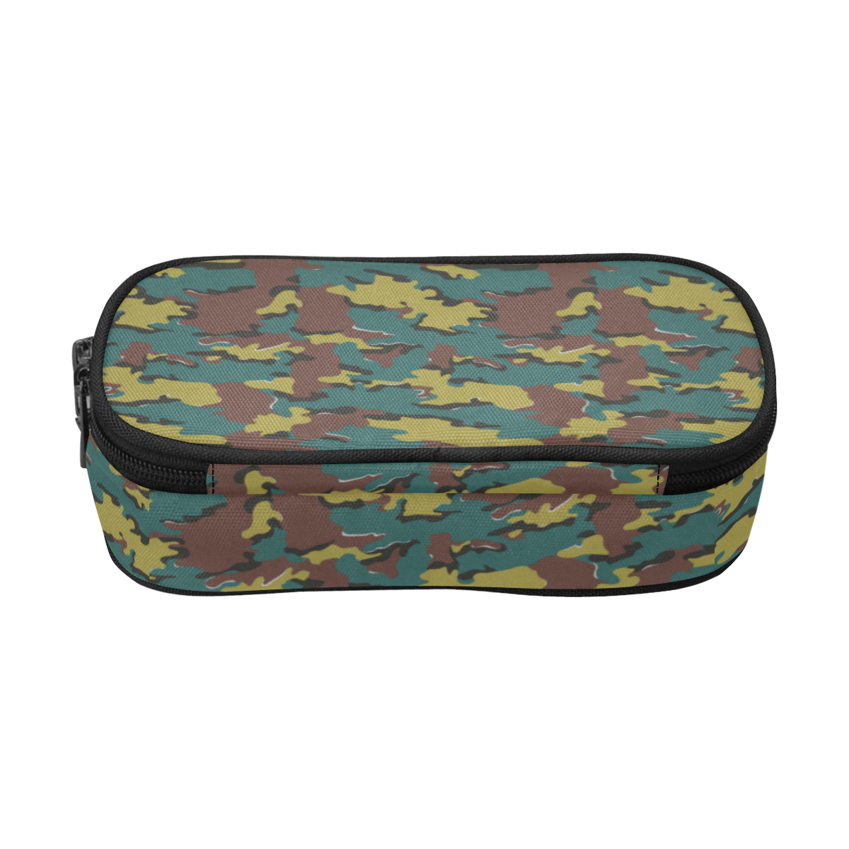 Belgian Jigsaw camouflage Pencil Pouch/Large (Model 1680)