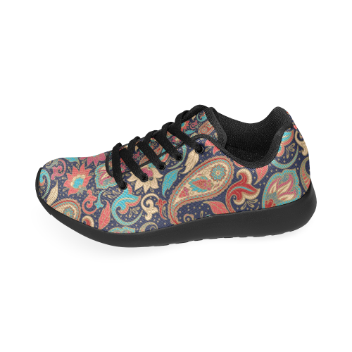 Paisley Pattern Women's Running Shoes/Large Size (Model 020)