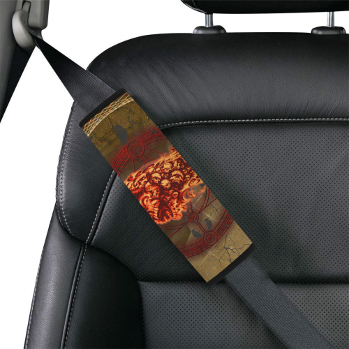 Awesome, creepy flyings skulls Car Seat Belt Cover 7''x8.5''