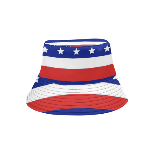 flag design  bucket hat All Over Print Bucket Hat