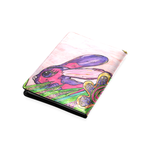 Pink and Purple Bunny Notebook Custom NoteBook A5