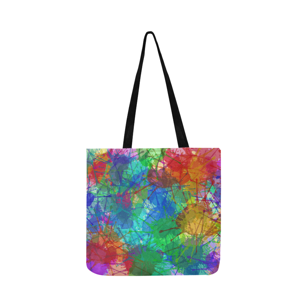 Colorful Abstract Reusable Shopping Bag Model 1660 (Two sides)