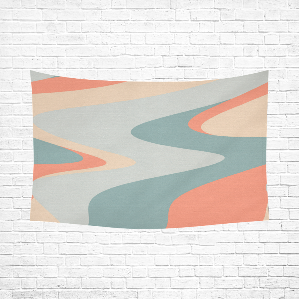 color patterns #pattern Cotton Linen Wall Tapestry 90"x 60"