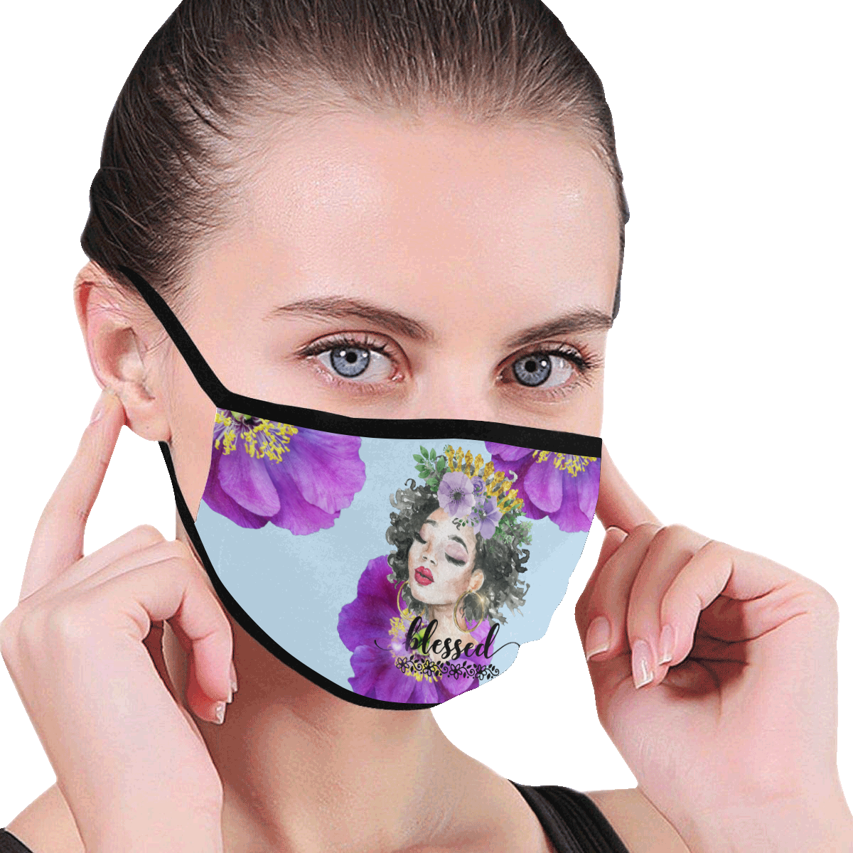 Fairlings Delight's The Word Collection- Blessed 53086a4 Mouth Mask
