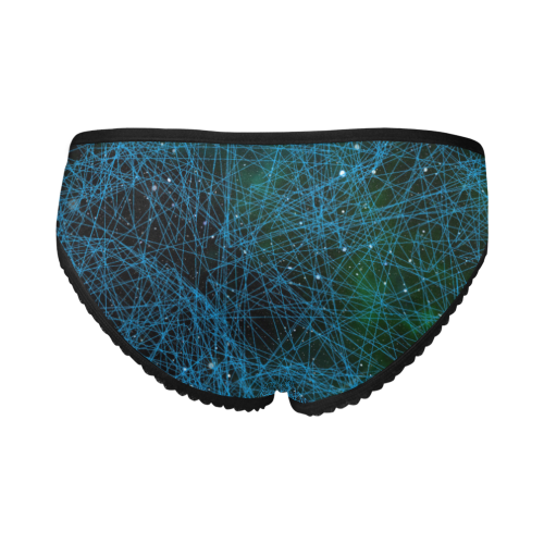 System Network Connection Women's All Over Print Girl Briefs (Model L14)