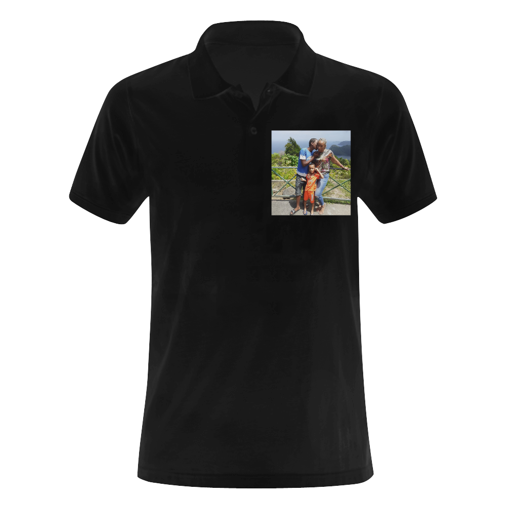 Custom Family Men's Polo Shirt (Model T24)