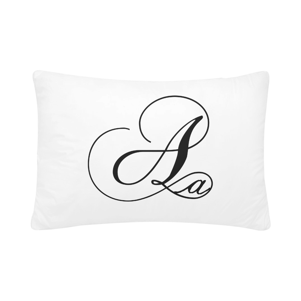 Alphabet A by Jera Nour Custom Pillow Case 20"x 30" (One Side) (Set of 2)