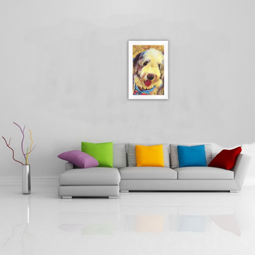 colorworks puppy luv Art Print 19‘’x28‘’