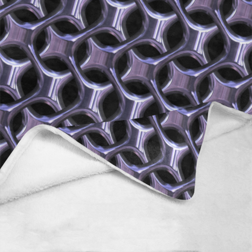 Shiny metal braid Ultra-Soft Micro Fleece Blanket 43''x56''