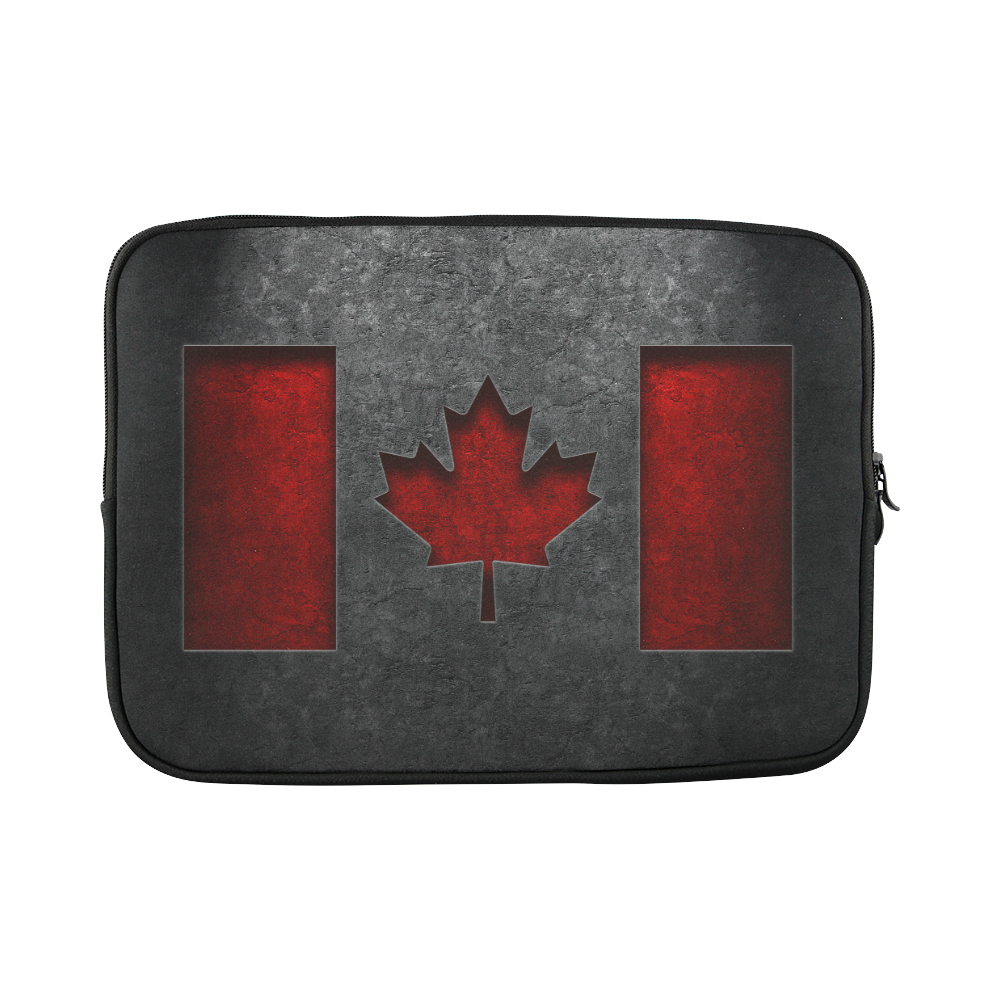 Canadian Flag Stone Texture Macbook Pro 15''