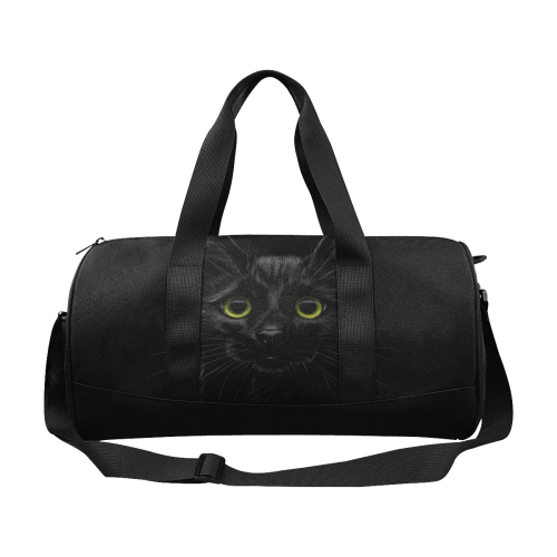 Black Cat Duffle Bag (Model 1679)