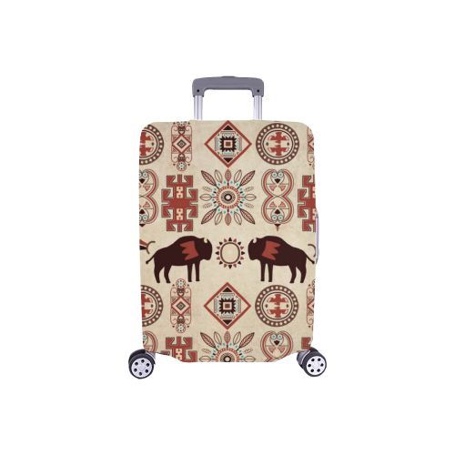 American Native Buffalo Luggage Cover/Small 18"-21"