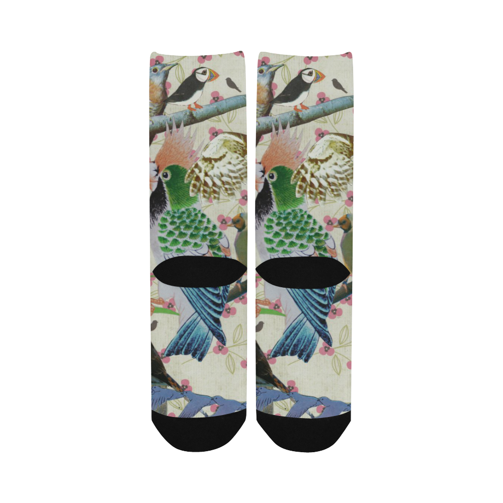 Pretty Birdies socks Women's Custom Socks