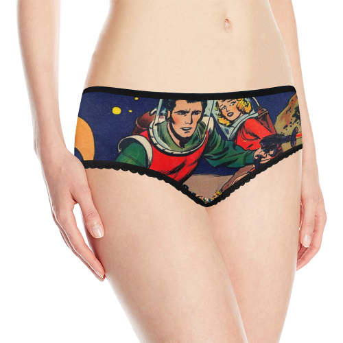Battle in Space Women's All Over Print Classic Briefs (Model L13)