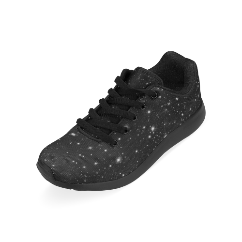 Stars in the Universe (Black Laces) Kid's Running Shoes (Model 020)