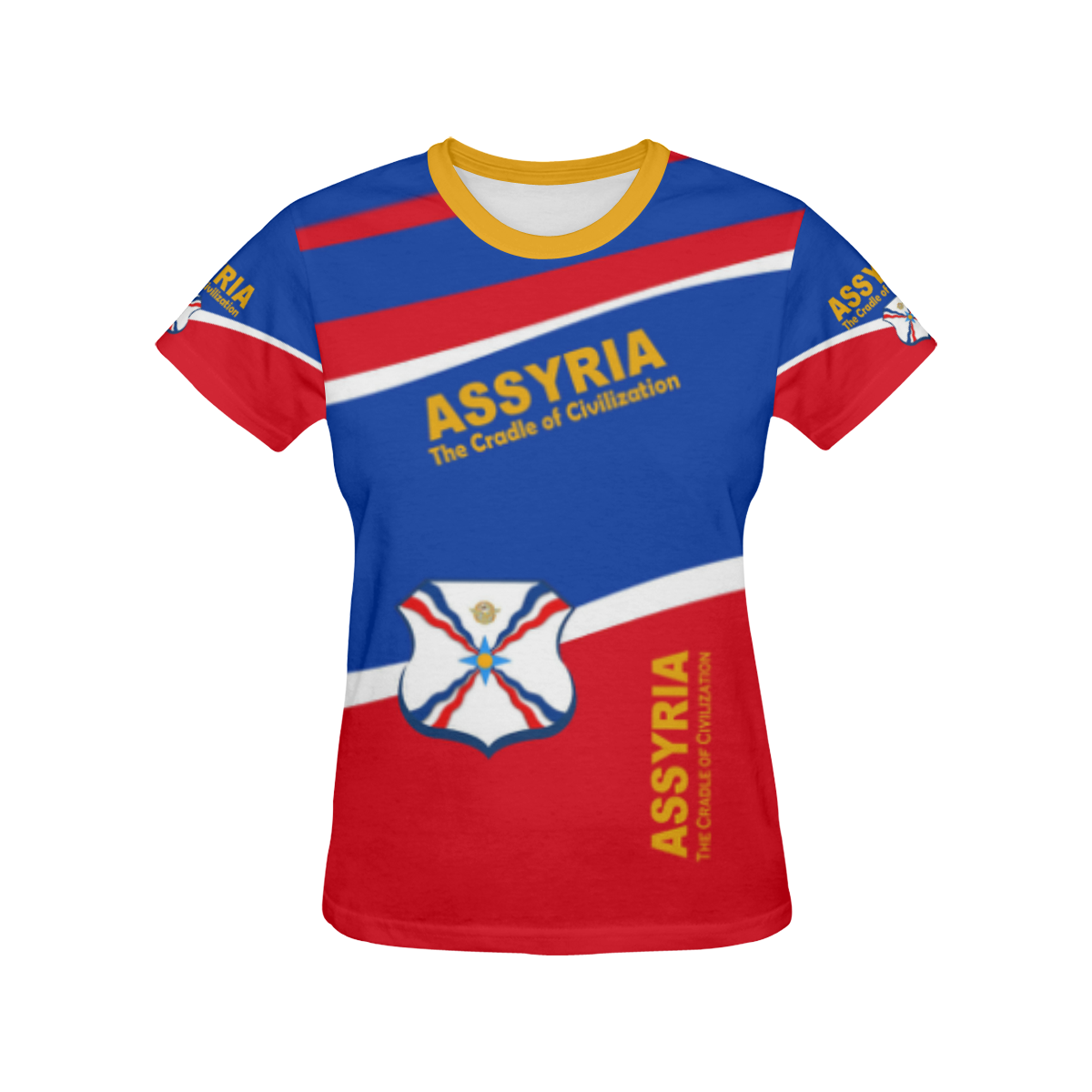 The Assyria Shirt All Over Print T-shirt for Women/Large Size (USA Size) (Model T40)
