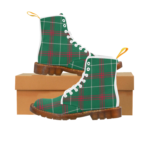 Welsh National Tartan Martin Boots For Women Model 1203H