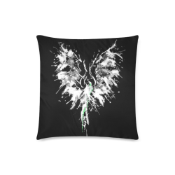 Phoenix - Abstract Painting Bird White 1 Custom Zippered Pillow Case 18"x18"(Twin Sides)