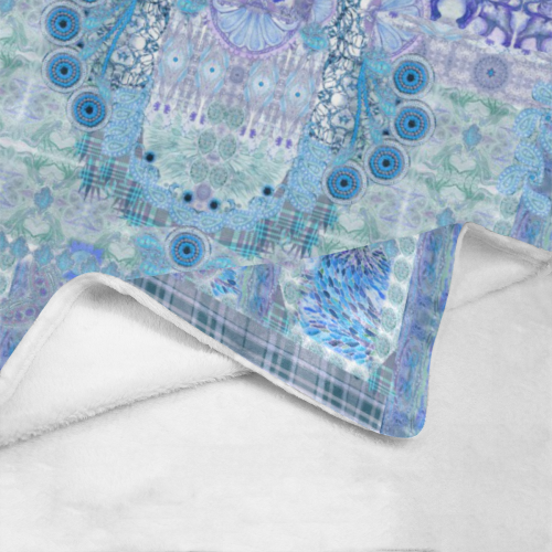 fiesta blue Ultra-Soft Micro Fleece Blanket 43''x56''