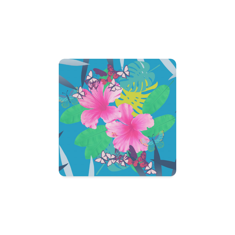 Floral Happiness Square Coaster
