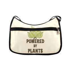 Powered by Plants (vegan) Crossbody Bags (Model 1616)