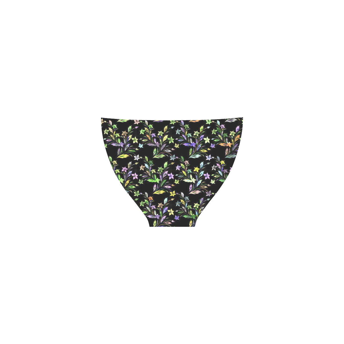 Vivid floral pattern 4182C by FeelGood Custom Bikini Swimsuit (Model S01)