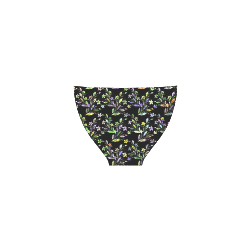 Vivid floral pattern 4182C by FeelGood Custom Bikini Swimsuit (Model S01)