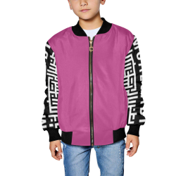 M1 Kids' All Over Print Bomber Jacket (Model H40)