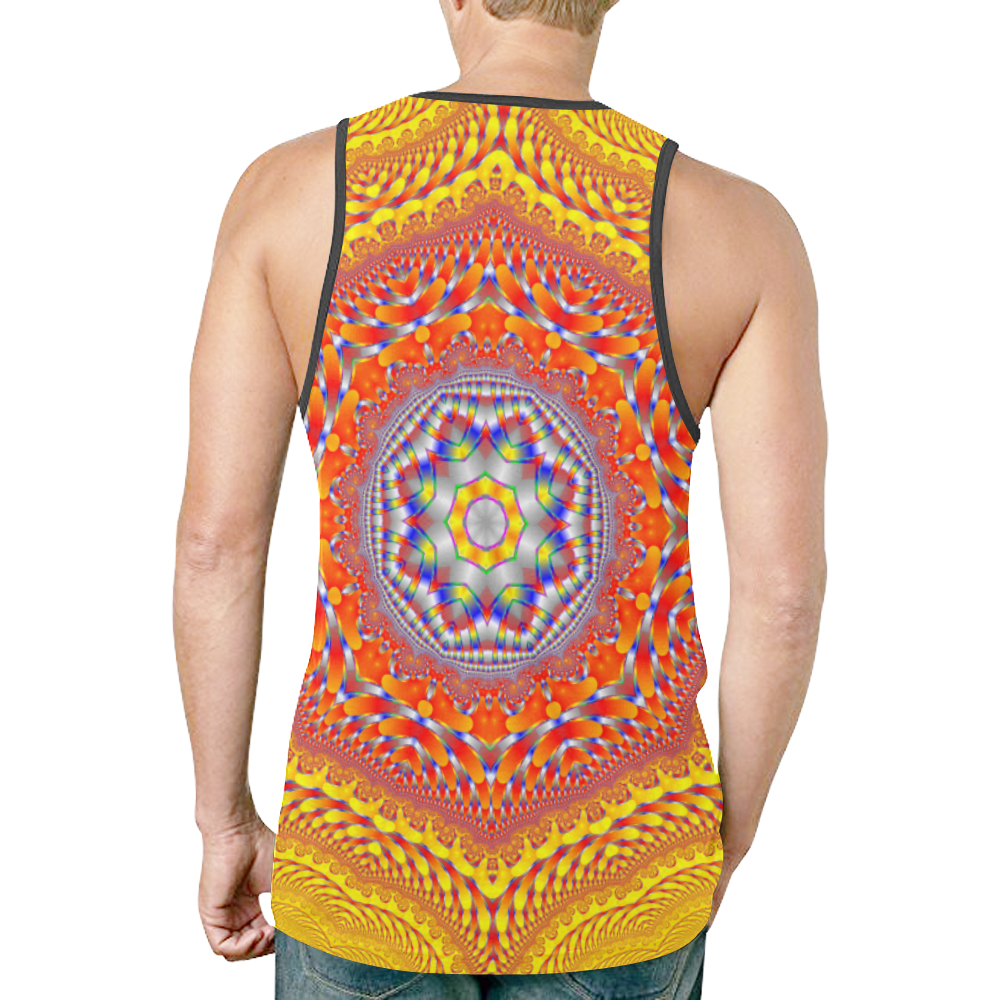Face to Face New All Over Print Tank Top for Men (Model T46)