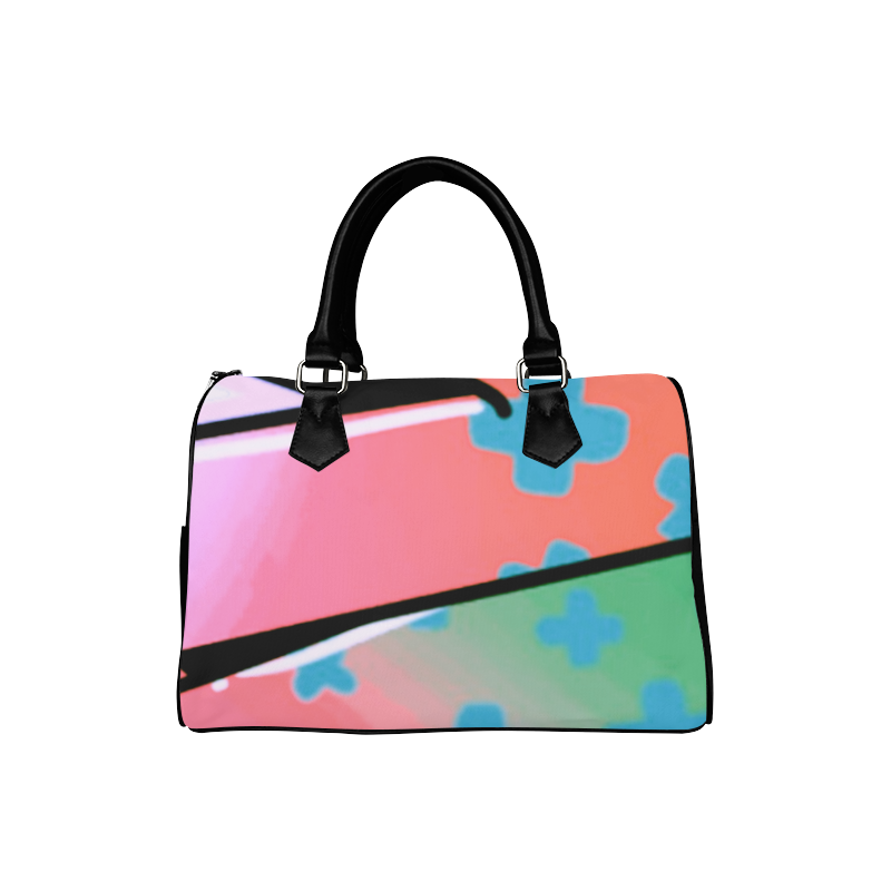 Pop Art Effect v2 Boston Handbag (Model 1621)