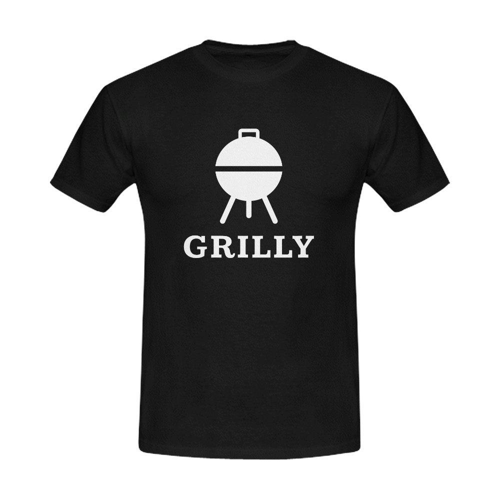 Grilly Men's T-Shirt in USA Size (Front Printing Only)