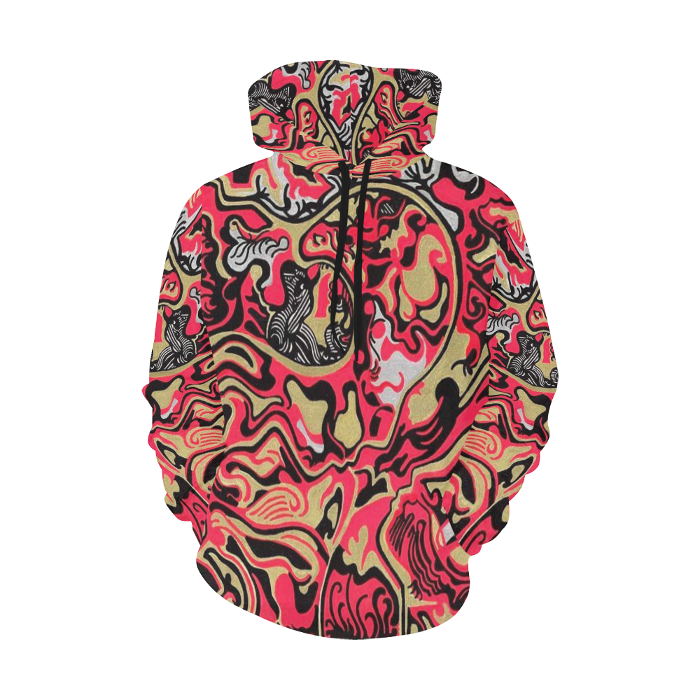 Mens Restored Order_Hoodie All Over Print Hoodie for Men/Large Size (USA Size) (Model H13)