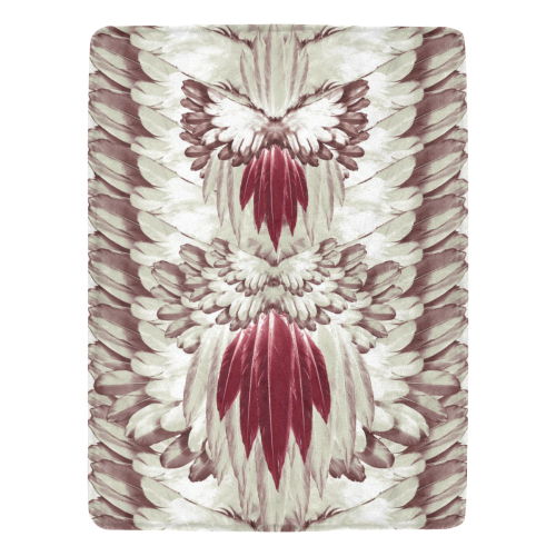 feathers12 Ultra-Soft Micro Fleece Blanket 60"x80"