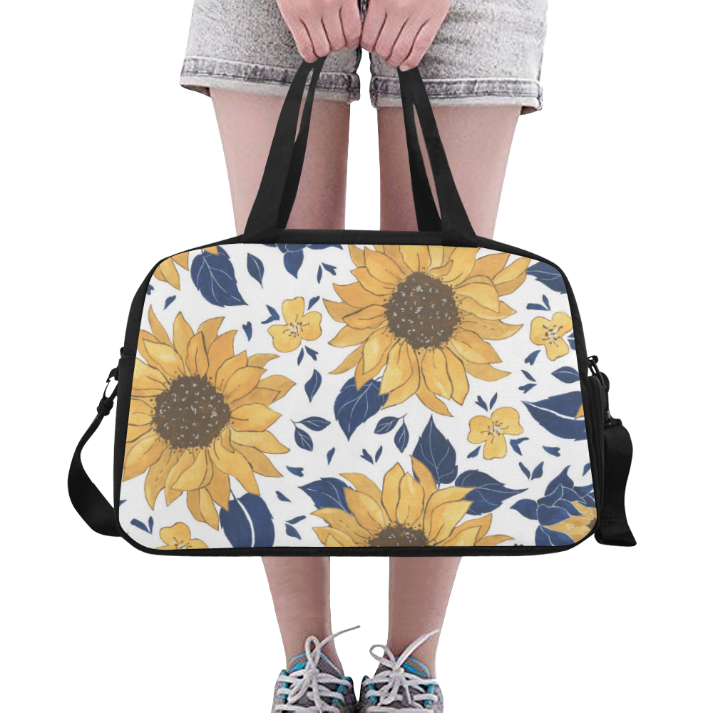 Sunflowers Handbag Fitness Handbag (Model 1671)