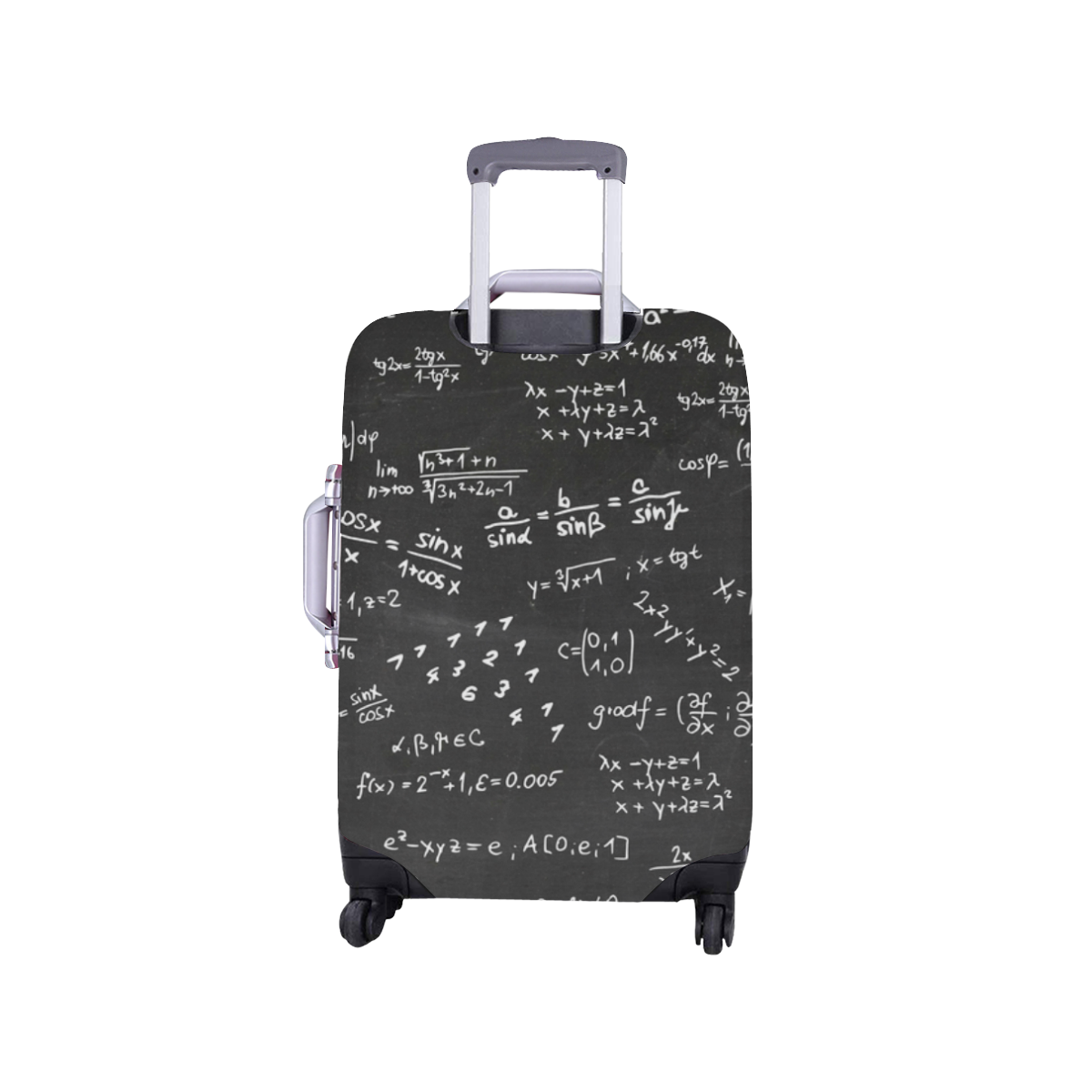 Mathematics Formulas Equations Numbers Luggage Cover/Small 18"-21"