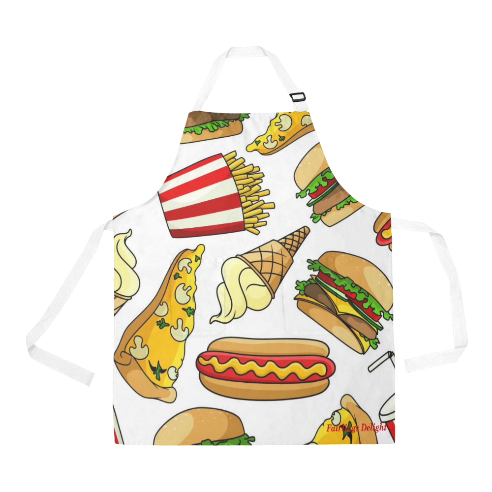 Fairlings Delight's BBQ Collection- Summer Yummies 53086a1 All Over Print Apron