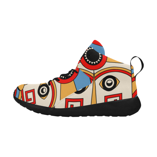 Aztec Religion Tribal Men's Chukka Training Shoes (Model 57502)