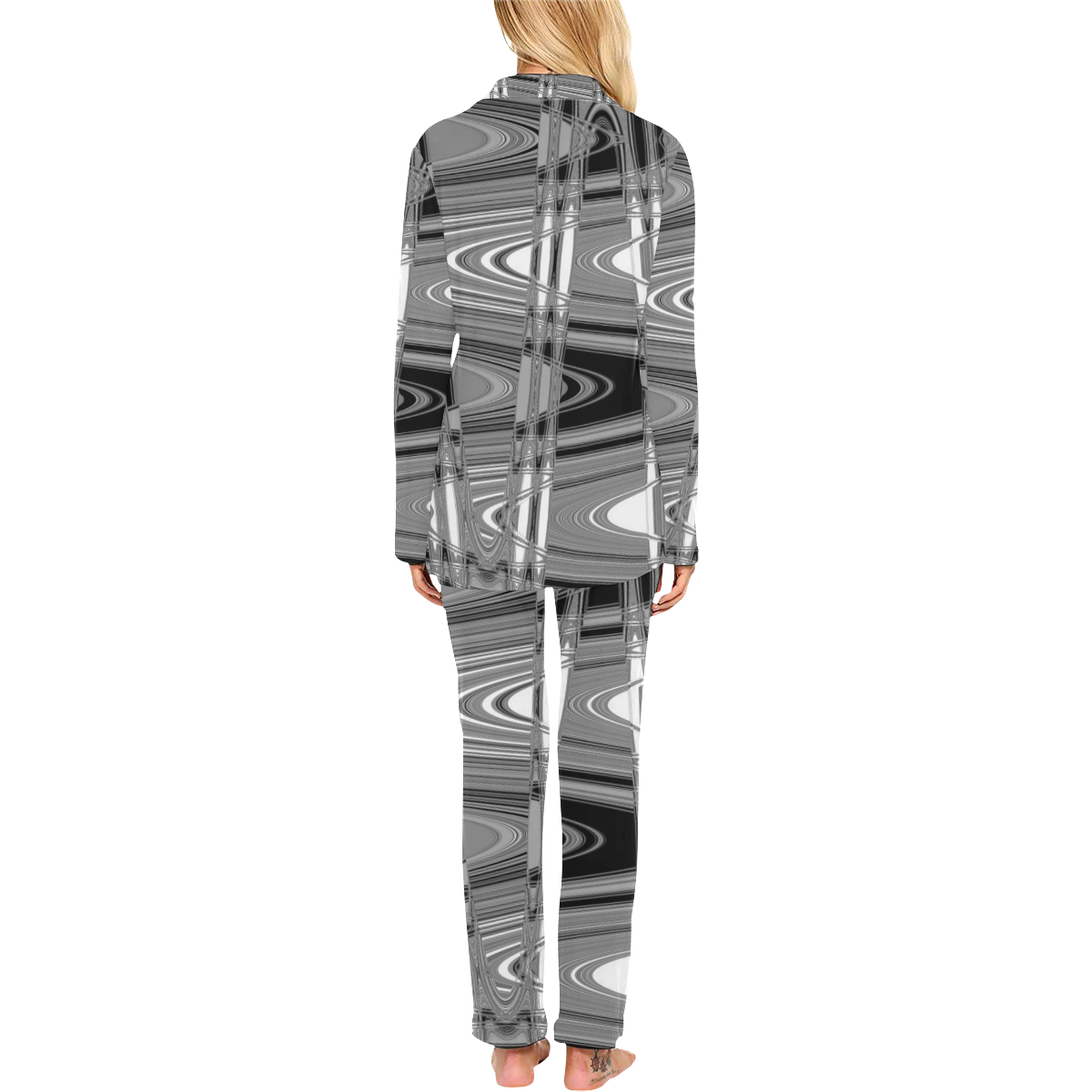 PJ STANCE Women's Long Pajama Set