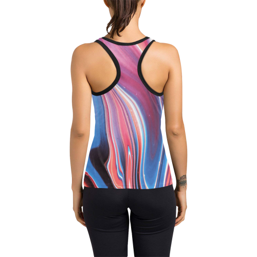oil_b Women's Racerback Tank Top (Model T60)