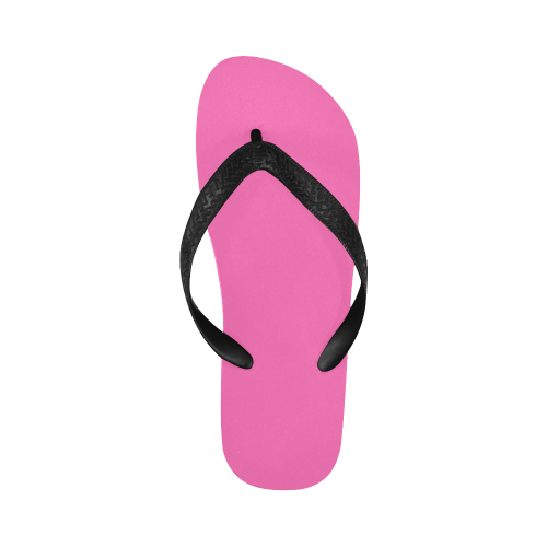 color hotpink Flip Flops for Men/Women (Model 040)