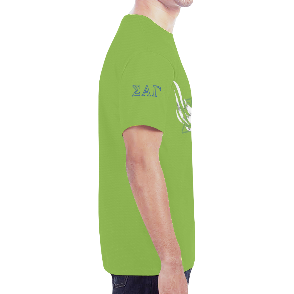 Sigma Alpha Gamma New All Over Print T-shirt for Men (Model T45)