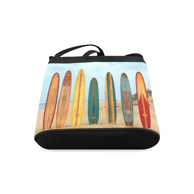 GONE SURFIN'  RETRO Crossbody Bags (Model 1613)