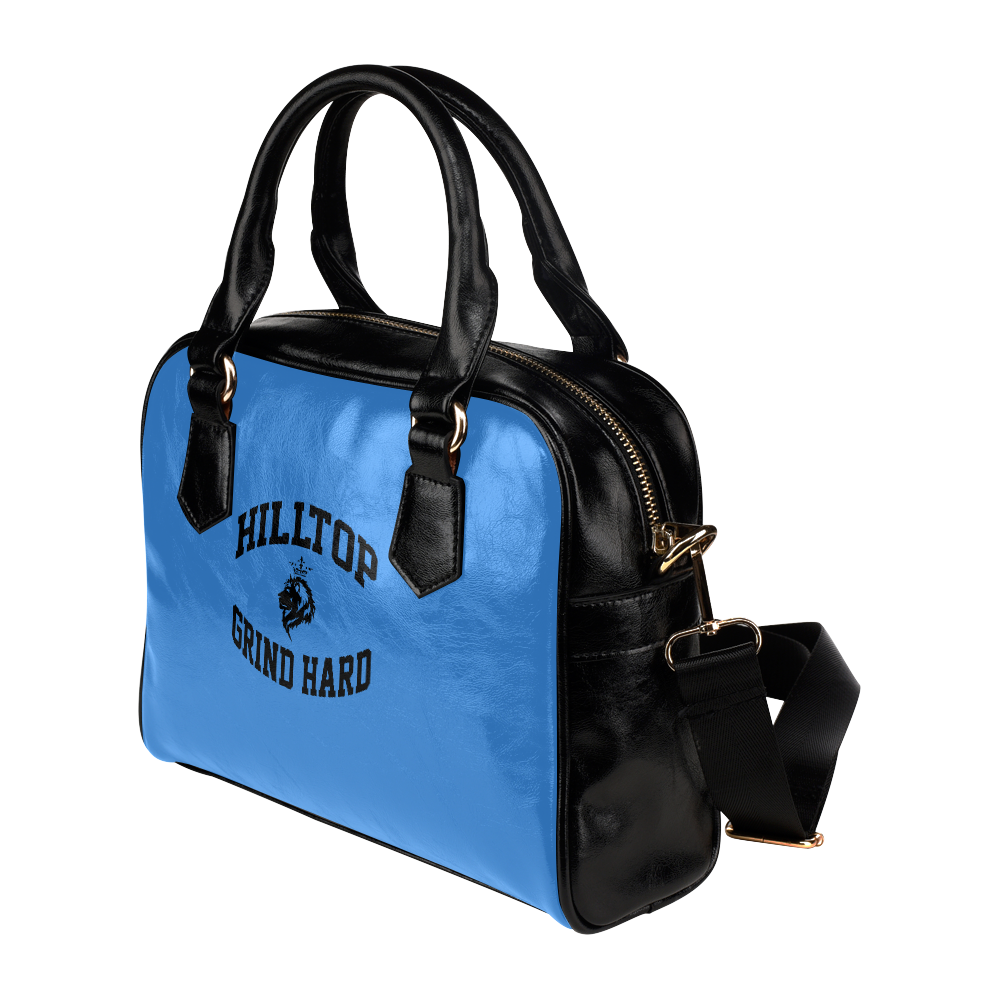 HillTop Grind Hard Blue Purse Shoulder Handbag (Model 1634)