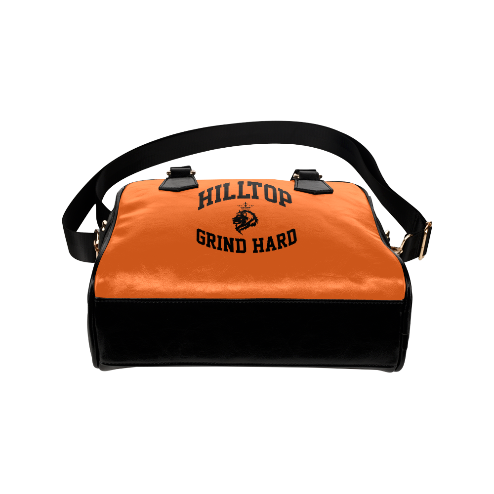 HillTop Grind Hard orange Purse Shoulder Handbag (Model 1634)